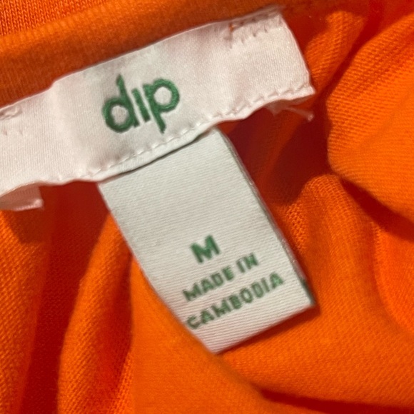Dip Vibrant Orange Blouse - Picture 3 of 3